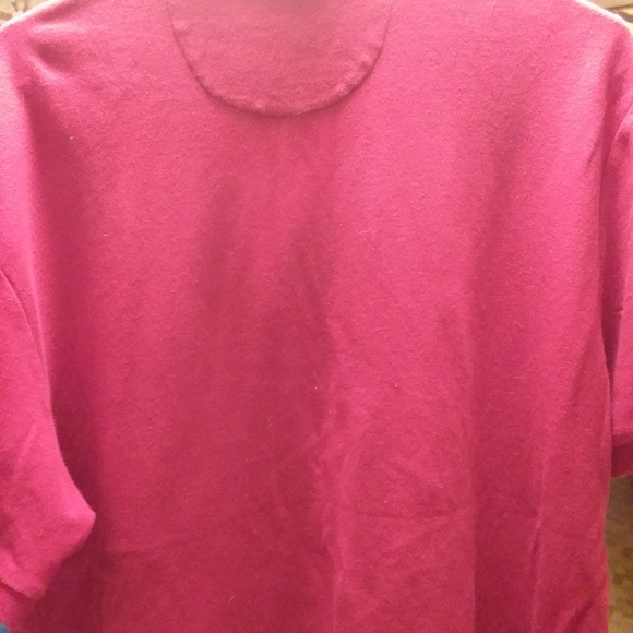 Chaps  mens short sleeved  red polo shirt - Picture 2 of 3